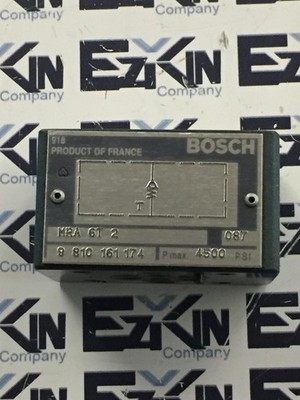 Bosch MRA 6T 2 Hydraulic Check Valve 