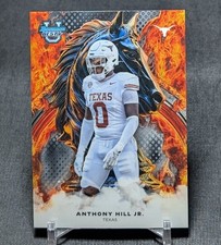 Anthony Hill Jr. Workhorse Rookie 2025 Bowman's Best University Card #W-17 Texas. rookie card picture
