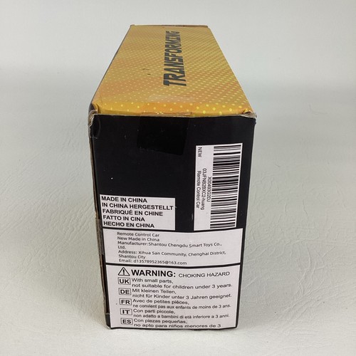 Dolanus Robot Trasformatore RC Auto Giallo Super Roadster Speed Telecomando Auto - Foto 3 di 6