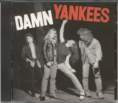 DAMN YANKEES CD w/ TED NUGENT - TOMMY SHAW - JACK BLADES MICHAEL CARTELLONE 1990