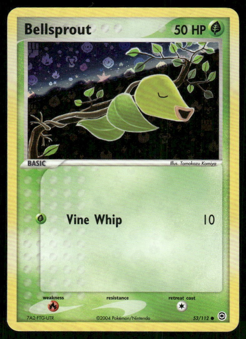 Pokemon Tcg Bellsprout [Reverse Holo] #53 Pokemon Fire Red & Leaf Green LP