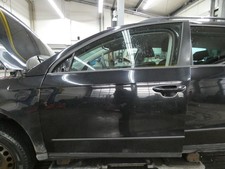 Tür vorne links Passat B6 3C Deep Black Pearl LC9X