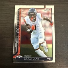 Topps 2025 Chrome Evan Engram Denver Broncos #92 NFL Football Card Base Set