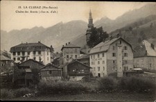 La Clusaz Haute Savoie France vintage postcard s351