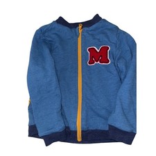 Disney Mickey Minnie Mouse Reversible Zip Jacket 3t