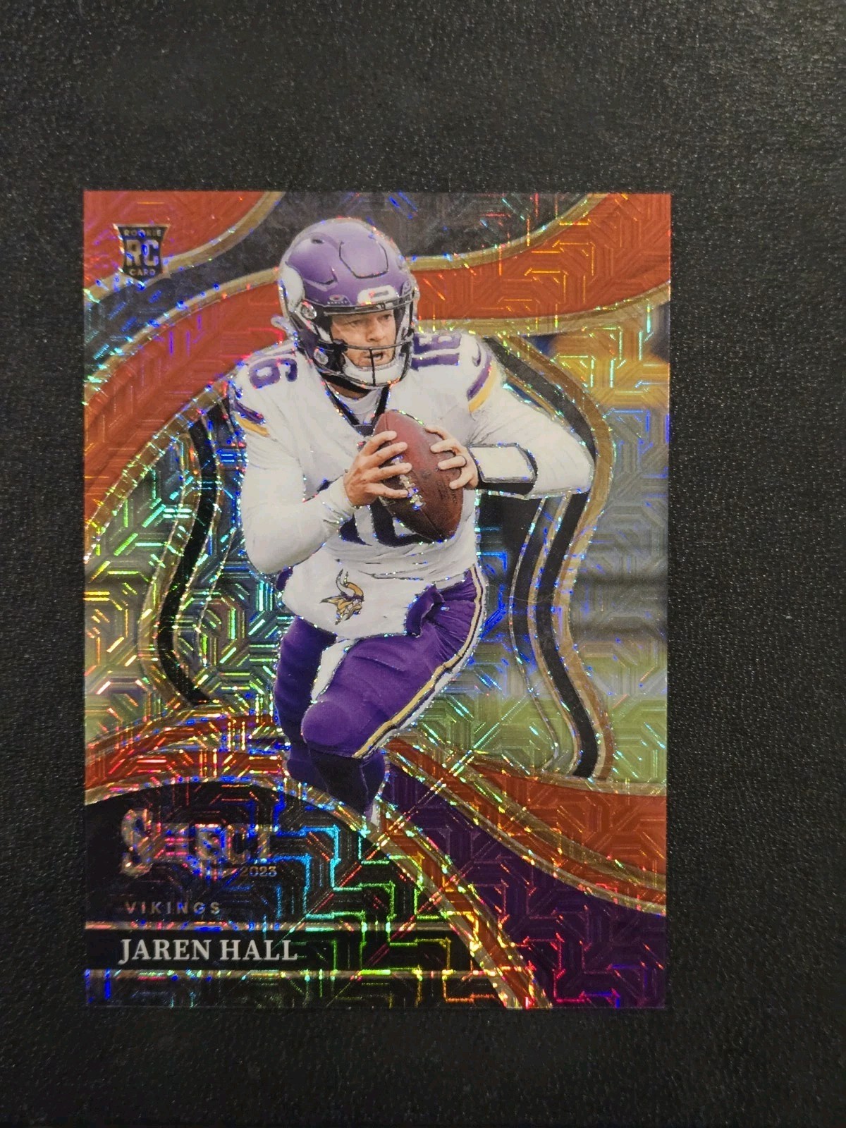Jaren Hall 2023 Panini Select #261 RC Club Lvl Red Disco #/49