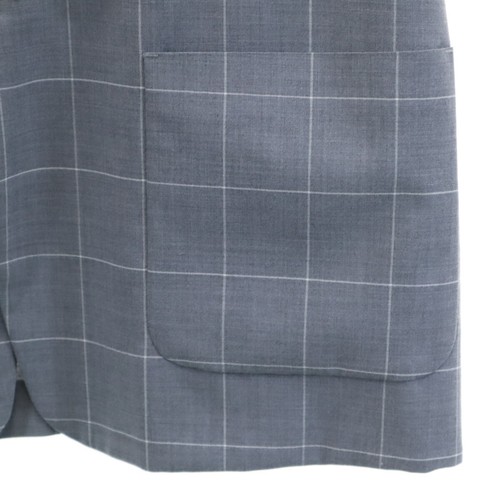 unused uniform experiment 20SS Window pen check 3B tailored jacket Men's - Picture 5 of 10