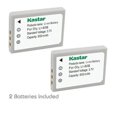 2x Kastar Battery for KONICA MINOLTA NP-900 DiMAGE E40 E50 AGFA 4Ti AVANT S4 S6