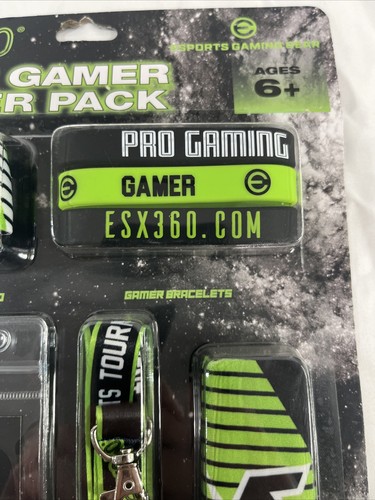 ESX 360 Cyber Gamer Starter Pack Headband,Sleeve,Lanyard and more Ages 6+ - Picture 11 of 11