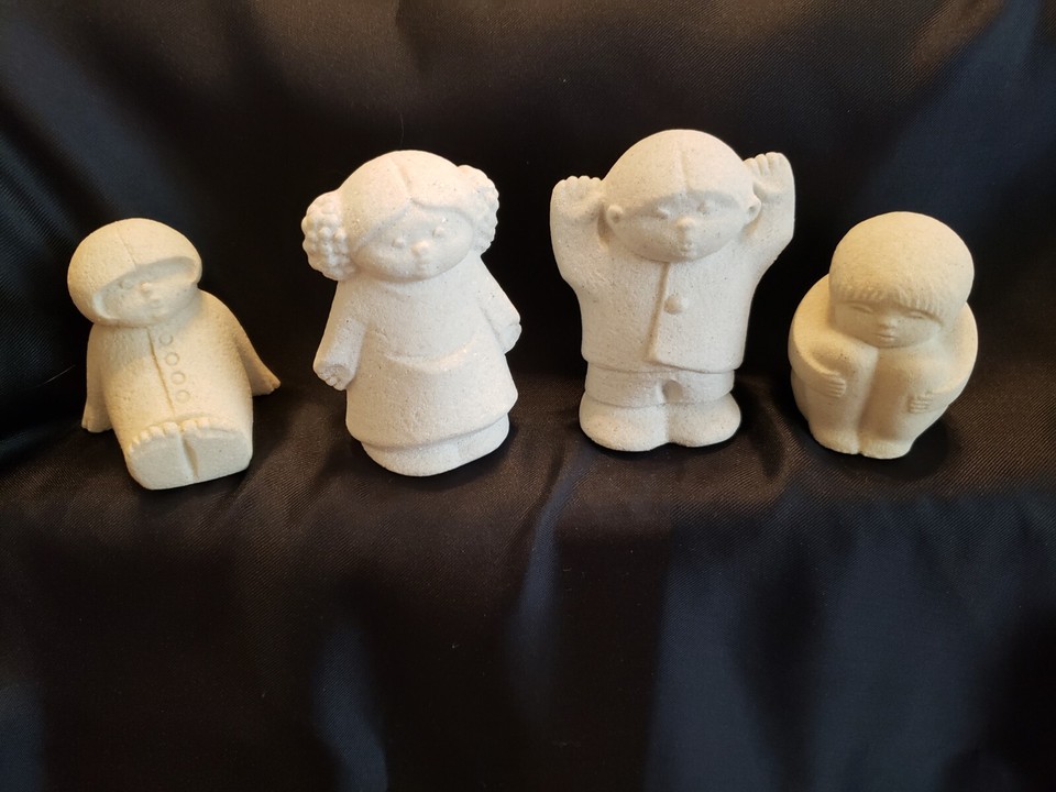 Marbell Stone Art Belgium 9 Assorted Figures eBay