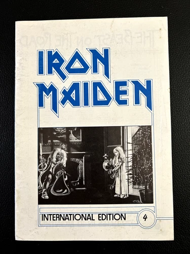 IRON MAIDEN FAN CLUB FC MAGAZINE 4