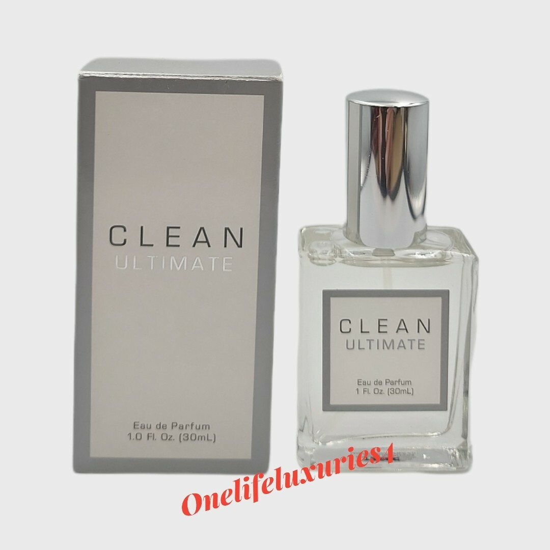 Clean Ultimate EDP Perfume Women Spray by Fusion 1 oz New In Box +