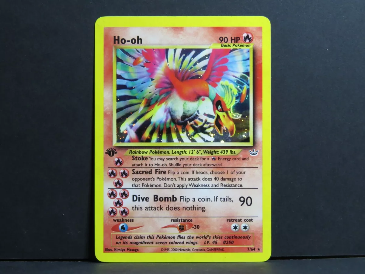 Ho-oh #7 Prices, Pokemon Neo Revelation