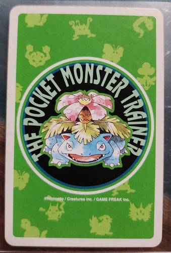 Fearow 8 of Clubs Poker Charizard Deck Pocket Monster Trainer Rare Pokemon Card - Picture 2 of 3