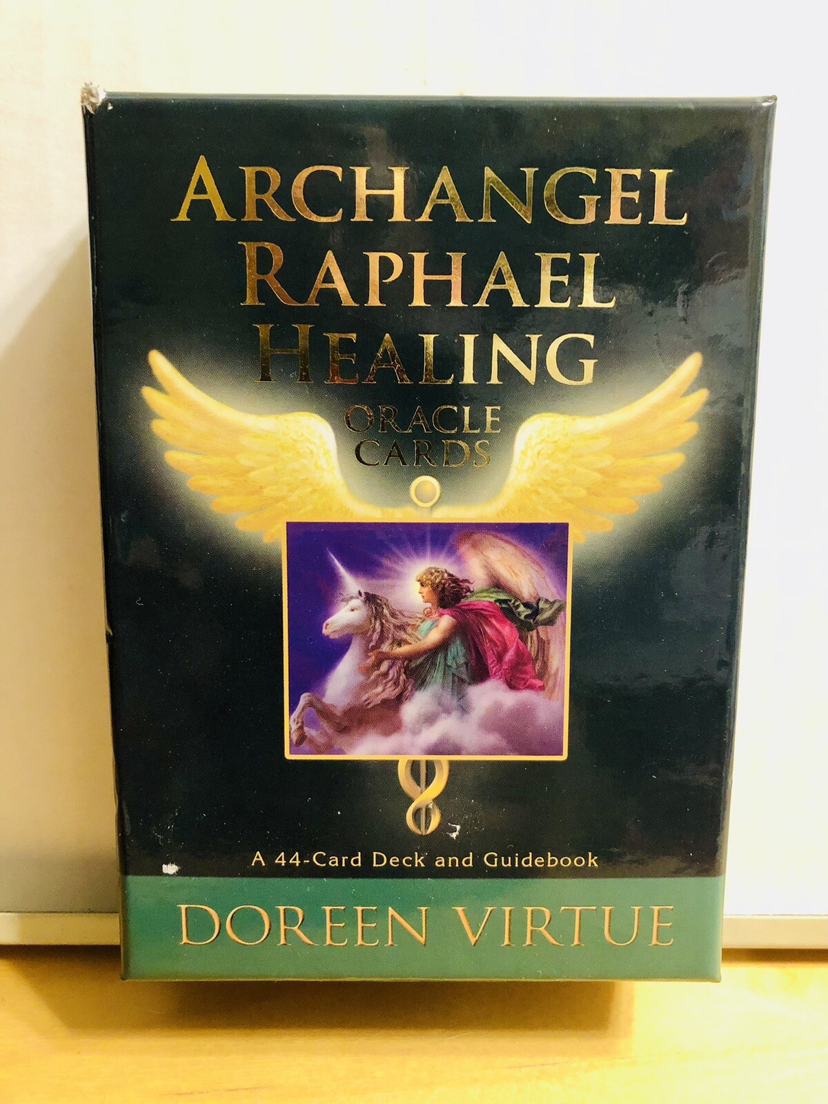 Archangel Raphael Healing Oracle 44 Card Deck & Guidebook Doreen Virtue