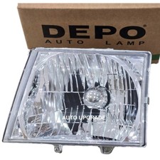 1 Pair Front Head Light Lamp Assembly Clear Lens Fits For Ford Everest 2002-2005