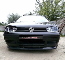 CUP Spoilerlippe SCHWARZ für VW Golf 4 IV Lippe Frontspoiler Spoilerschwert