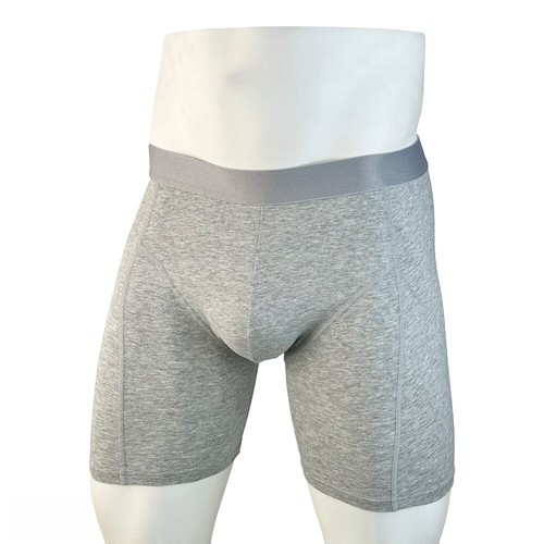 Calzoncillos boxer de algodón para hombre calce cómodo deportes pierna más larga calzoncillos boxer ropa interior - Imagen 6 de 27