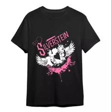 SILVERSTEIN Dueling Fetus's Scene Emo Post Hardcore Band T-Shirt Gift For