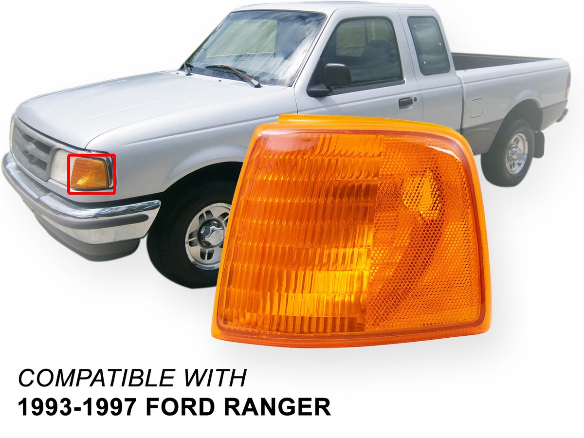Fits Corner Turn Signal Light 1993 - 1997 Ford Ranger Driver Left