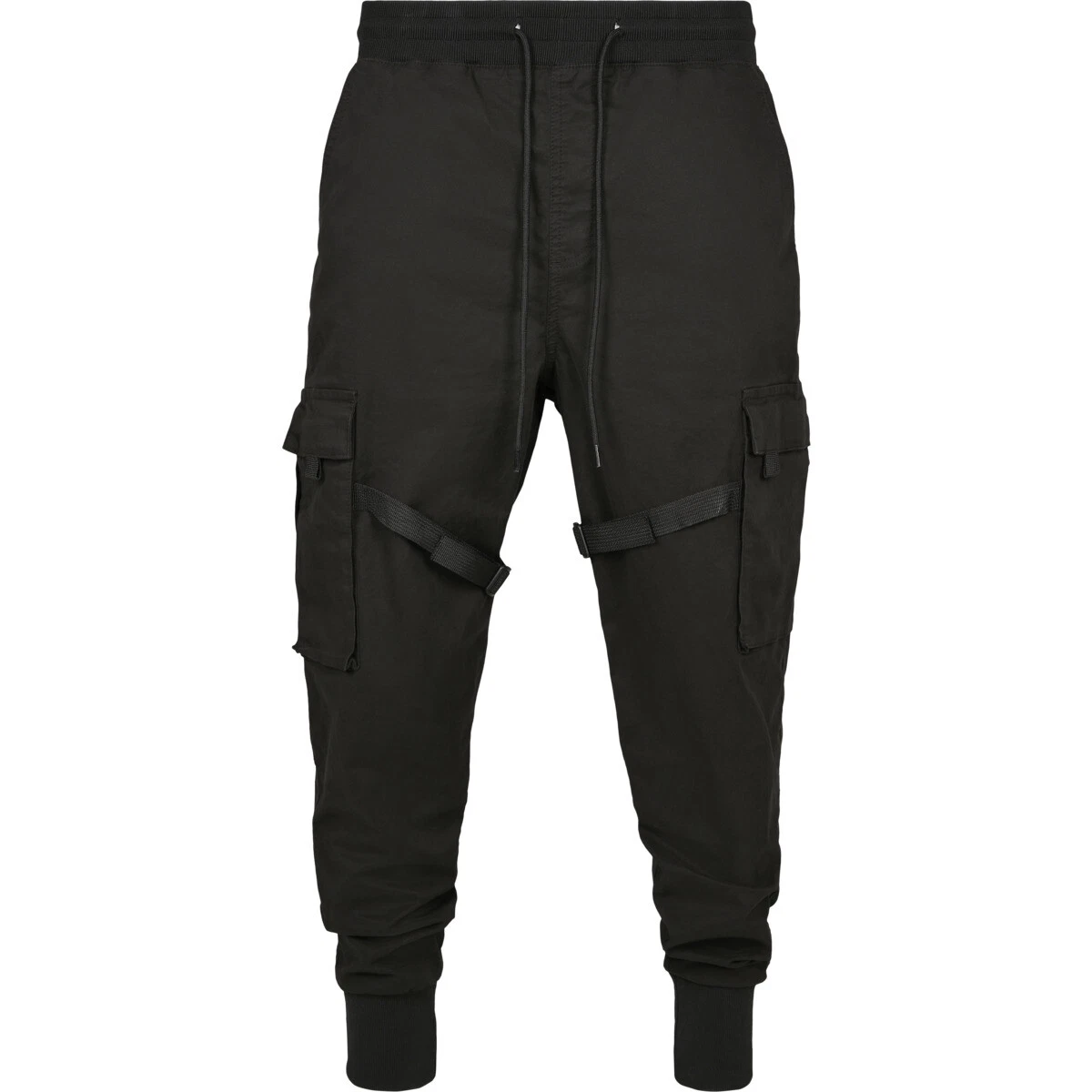Urban Classics Tactical Cargo Pants Sweatpants Drawstring Outdoor New