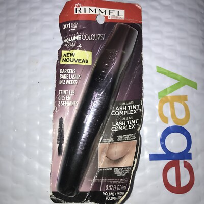 RIMMEL Wonder Lash Mascara Lash Tint Complex 001 BLACK nip READ