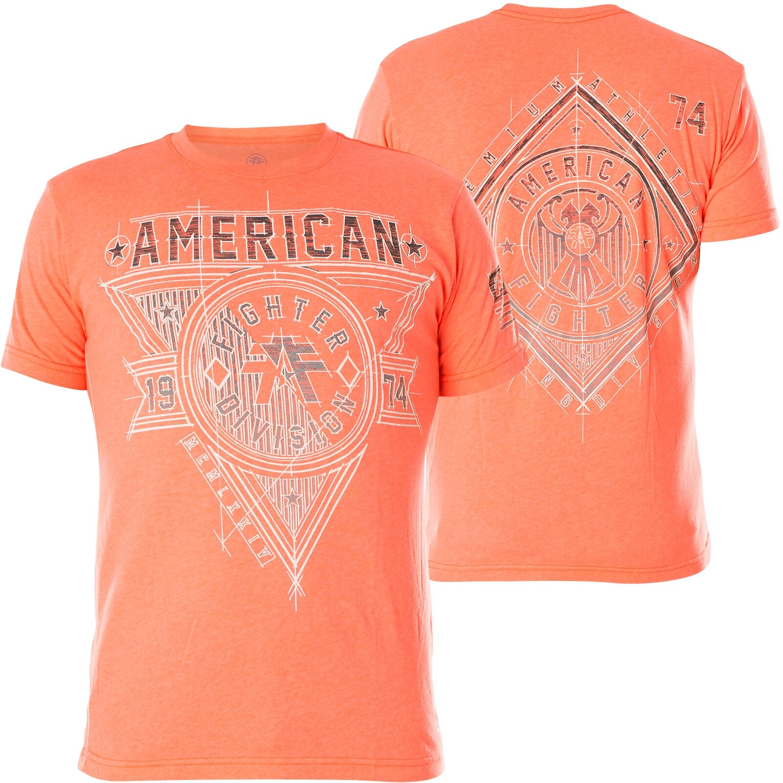 Футболка AMERICAN FIGHTER Affliction Оранжевые футболки Siena Heights