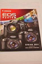 Canon EOS System Booklet, Original, Not a Copy c2011