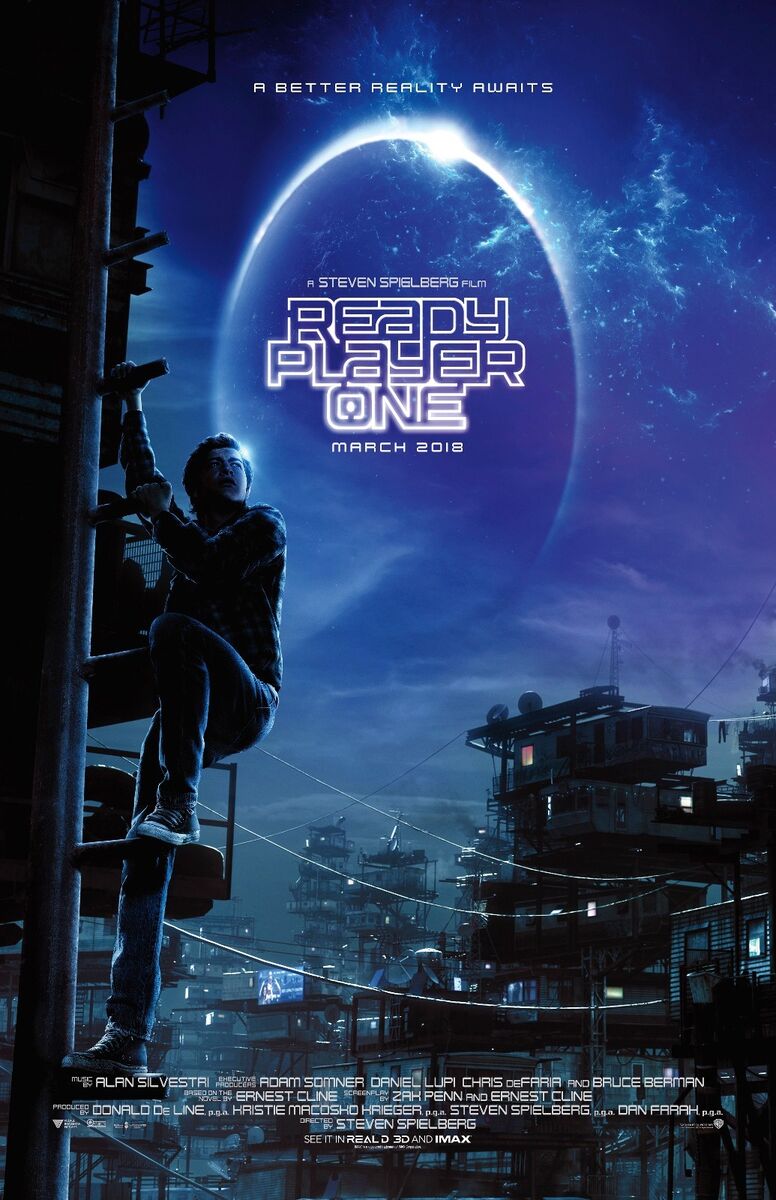 Ready Player One movie poster (b) - 11 x 17