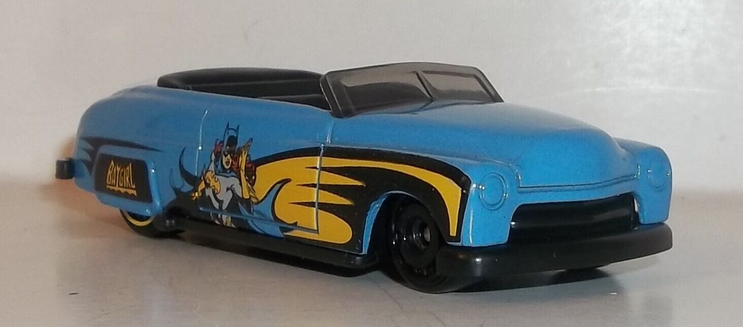 2023 Hot Wheels BATMAN Design BATGIRL '49 Merc Blue loose