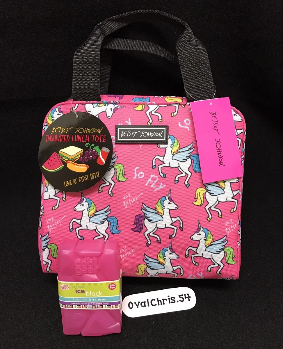 Betsey johnson shop pink tote