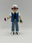 Ash Ketchum TOMY Pokemon Figure 1998 Nintendo 4.5" - Vintage Authentic