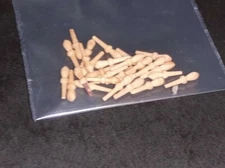 Wood Ship Model Fittings Parts 20 boxwood 10mm Belaying pins