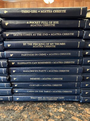 AGATHA CHRISTIE, MYSTERY COLLECTION, HARDCOVER, CHOOSE BOOKS FROM