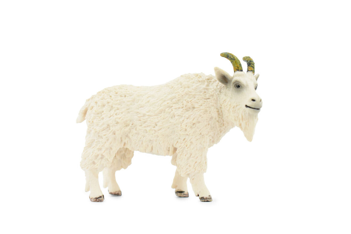 Mountain Goat, Rocky Mt. Goat Toy Figure Model Educational Mountain Goat, Rocky Mt. Goat Toy Figure Model Educational