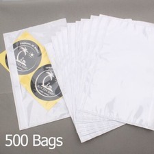 500 Pack 6  x9  Clear Adhesive Top Loading Packing List Shipping Labels Envelopes