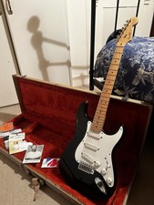 1990 Fender Stratocaster Eric Clapton Blackie Signature Series Namm Lace Sensor