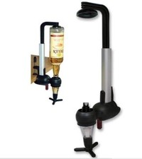 1L Bar Butler Spirit Optic Wall Table Alcohol Dispenser Clamp