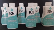 Rit All Purpose TEAL Liquid Dye  8 fl oz - 6 Pack