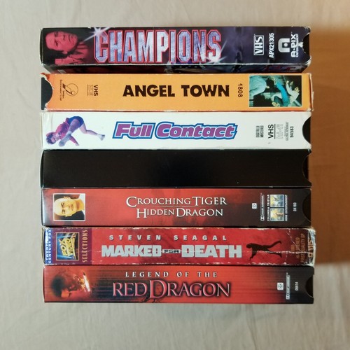 Martial Arts KickBoxing Street Extreme Fighting MMA 7 VHS Video Lot Ninja Karate - Picture 3 of 12
