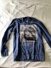 BOOMBAP - Sweat Pullover Himmelblau Sweater Pulli Sweatshirt Vintage Blau GR. M