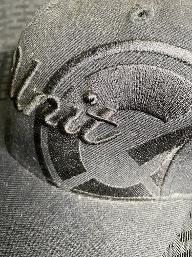 Cappello da baseball vintage G-Unit Reebok aderente nero 7 1/4 50 centesimi Y2K Hip Hop RBK - Foto 3 di 10