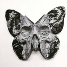 LARGE SKULL BUTTERFLY MOULD FOR RESIN, CLAY, CAKE TOPPERS, CHOCOLATE & MORE