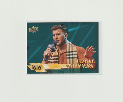 2024 Upper Deck All Elite AEW Wrestling MJF #TA-3 Total Access Insert