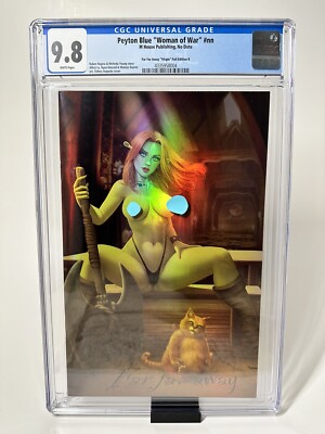 SHREK w/ FIONA Far Far Away CGC 9.8 *M House FOIL VIRGIN VAR* Melinda NAUGHTY