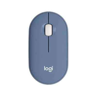 Logitech PEBBLE M350 Laptop Tablet Maus Kabellos Bluetooth Maus Leicht und Dünn