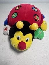 RARE Vtech Musical Toy Little Smart Bugsy Ladybug Educational Clean WORKS