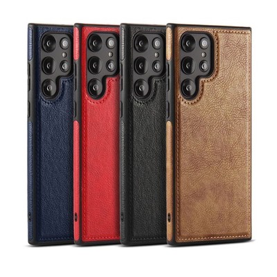 Shockproof Leather Case For Samsung Galaxy S26 S25 S24 S23 S22 Plus Ultra Cover