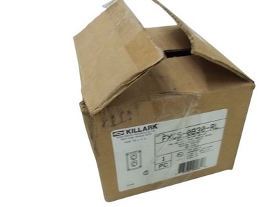 KILLARK FXCS-0B30-RL DOUBLE PILOT LIGHT CONTROL STATION RED LENS NSMP