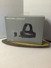 GoPro Camera Head Strap  Quick Clip Adjustable-Helmet Hat GoPro